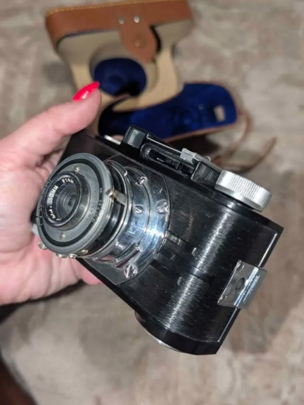 Vintage Argus Camera with Genuine Leather Case